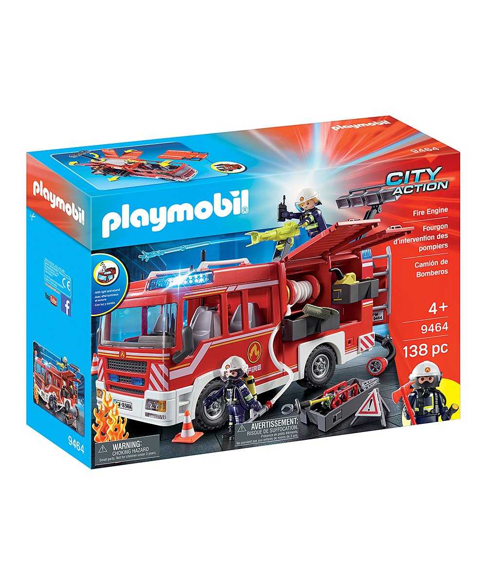 City Action Fire Engine Set PLAYMOBIL