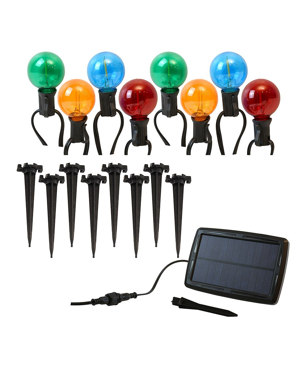 Multicolor Solar-Powered Pathway Lights LumaBase